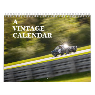 Um Calendário Vintage