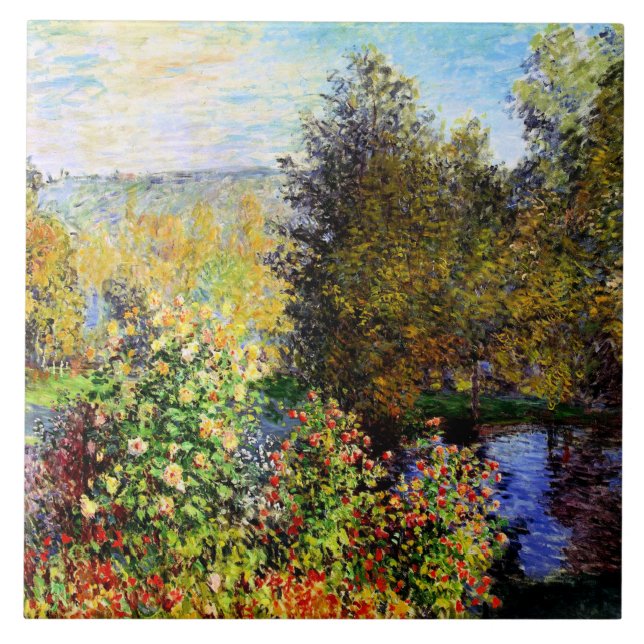 Um canto do jardim em Montgeron (Frente)