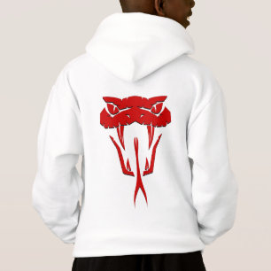 Um cara Cobra vermelho feroz