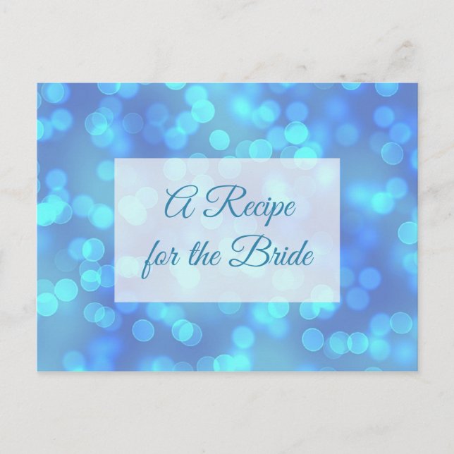 Um Cardápio Para o Cartão de Receita de Casamento  (Frente)