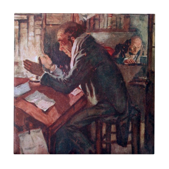 Um Carol de Natal: Cratchit e Scrooge (Frente)