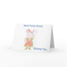 Um Cartão de Aniversário para Crianças Bonitas e T