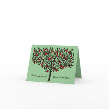 Um Cartão de Ano Doce