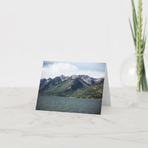 Um cartão de escala grande