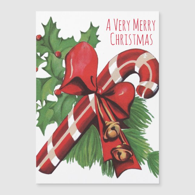 Um Cartão De Férias De Natal Muito Feliz (Frente)