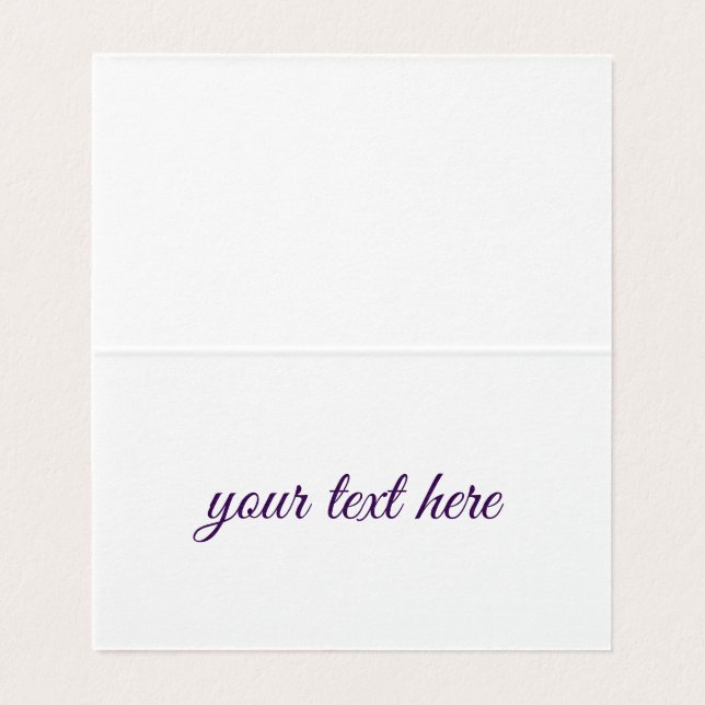 Um cartão de flores de agradecimento (Interior Desdobrado)