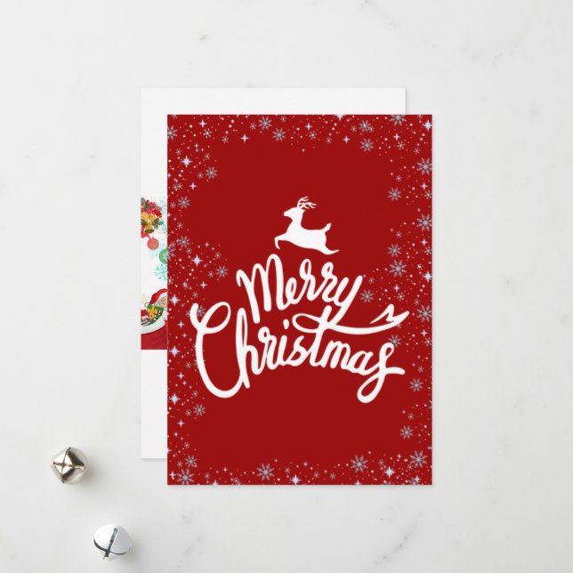 Um cartão de Natal (Frente/Verso In Situ)