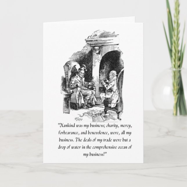 Um cartão de Natal (Frente)