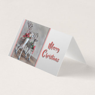 Um cartão de Natal brilhante e alegre