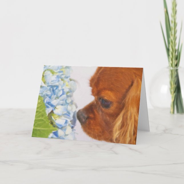 Um Cartão De Saudação De Momento Adorável (Frente)