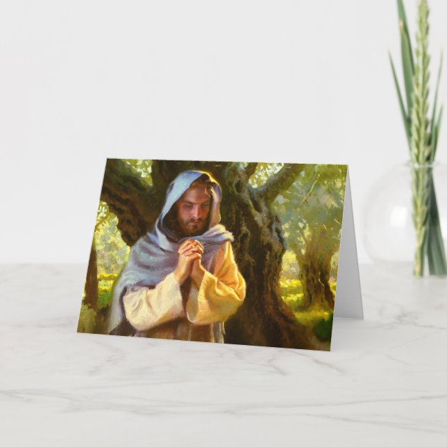 Um Cartão de Saudação de Tempo Estático e Silencio (Frente)