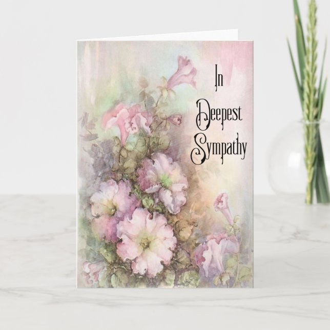 Um Cartão de Simpático Floral (Frente)
