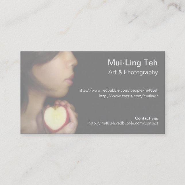 Um Cartão de Trocar de Mim (Frente)