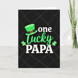 Um cartão do Dia de São Patrício para um Papai Sor