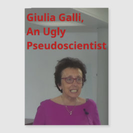 Um Cartão Magnético Galli Pseudocientista