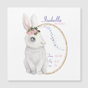 Um cartão magnético personalizado de anúncio de na