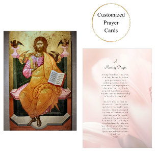 Um Cartão Ortodoxo de Manhã