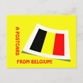 Um cartão postal da Bélgica!