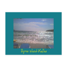 UM CARTÃO POSTAL DA ILHA DE sYROS-Grécia