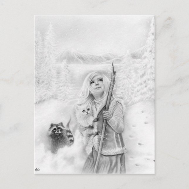 Um cartão postal de inverno (Frente)