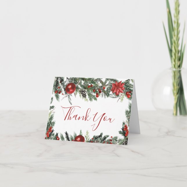 Um Cartões de agradecimentos Feliz (Frente)