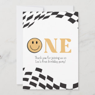 Um Cartões de agradecimentos Feliz