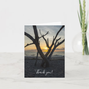 Um Cartões de agradecimentos Folly Sunrise