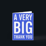 Um Cartões de agradecimentos muito grande<br><div class="desc">Um Cartões de agradecimentos Muito Grande.</div>