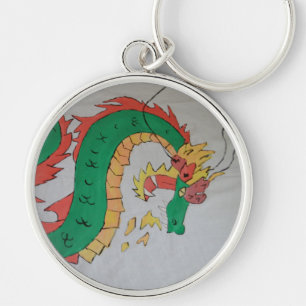 Um chaveiro de dragão