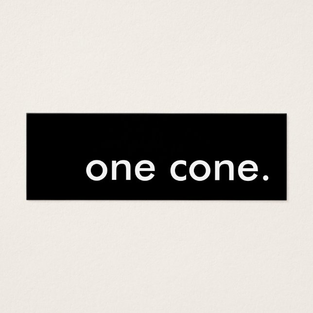 um cone. sorvete cupom (Frente)