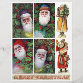 Um conjunto correspondente de Papais noeis da era