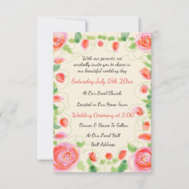 Um Convite de Noivado Mini Super Doce