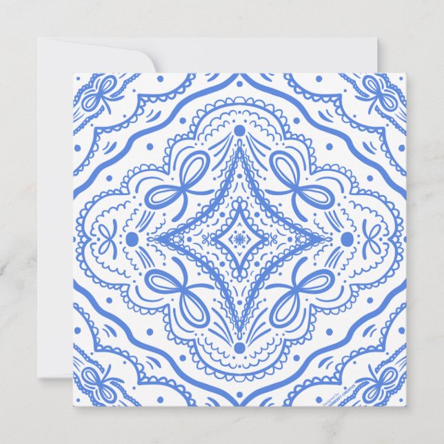 Um convite delicado (Frente)