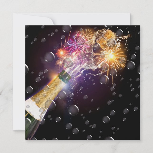 Um Convite para uma Celebração Realmente Elegante (Frente)