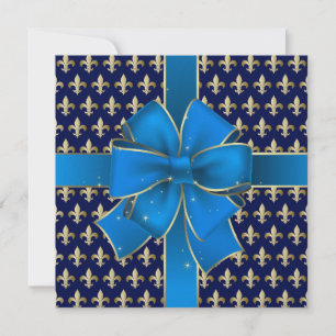 Um Convite Royally Elegante Fleur de Lis - SRF