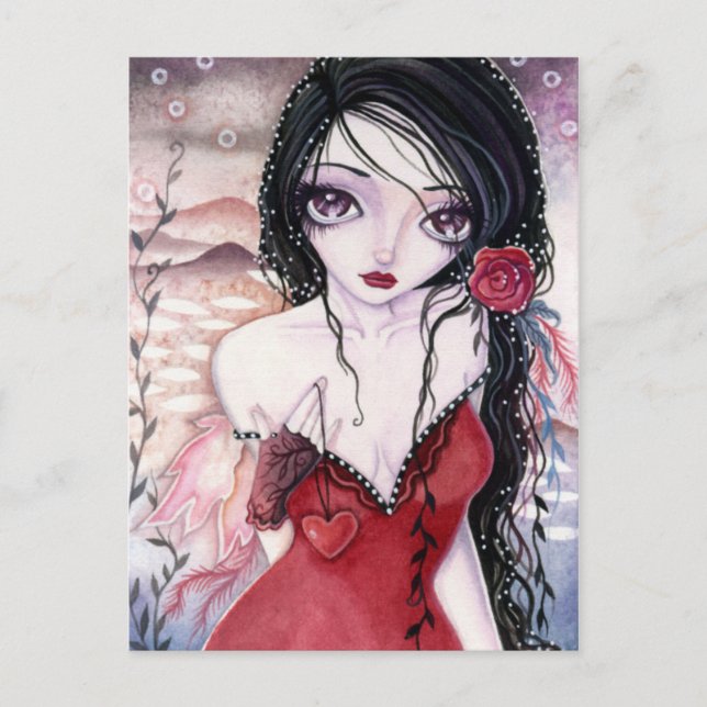 Um Coração Único - Cartão Postal (Frente)