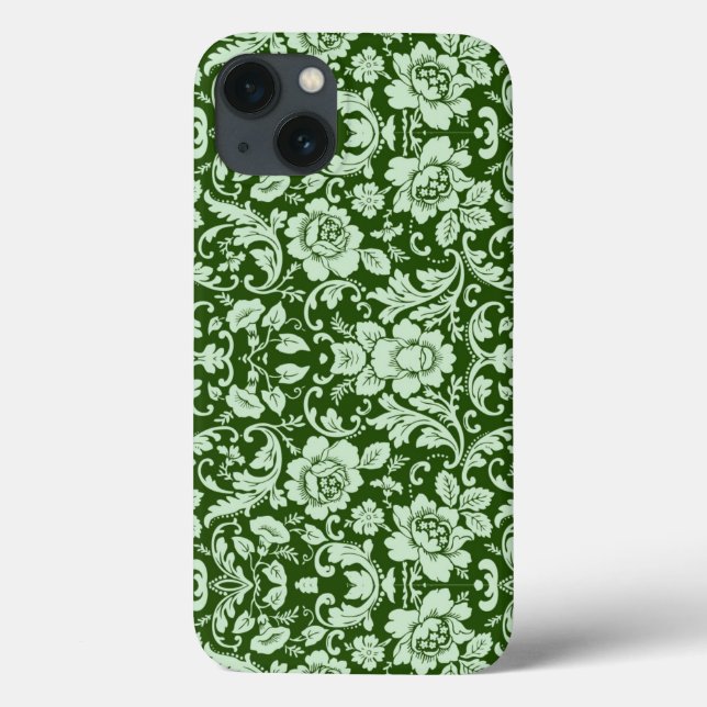 Um damasco floral antigo (Verso)