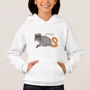 Um desenho animado do Imperador Bonito Tamarin