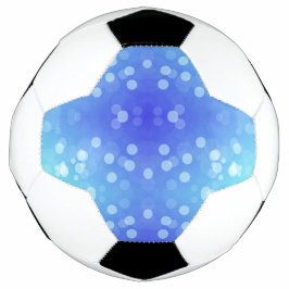 Um design de bola de futebol com branco e preto