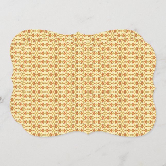 um Design de fundo amarelo e branco impressionante (Frente/Verso)