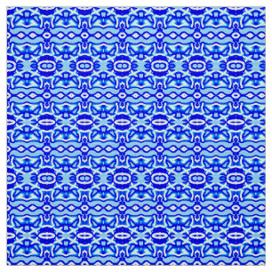 Um design de padrão de tecido clássico de cor azul