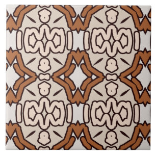 Um design de padrão multicolorido vintage