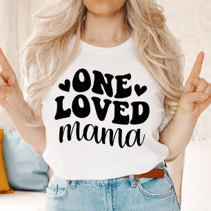 Um Dia de as mães de camiseta da mamãe amada