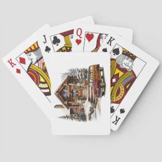 Um Dia de Inverno Cartas de baralho