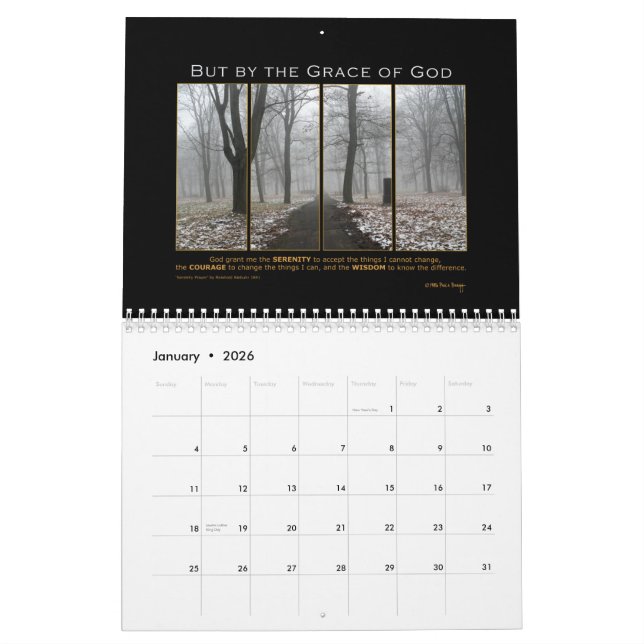 Um dia em um calendário do tempo (Jan 2026)