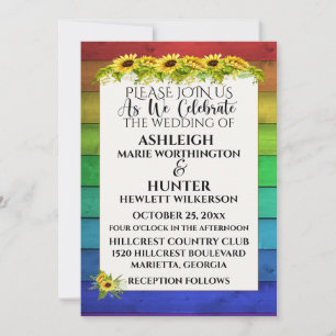 Um Dia Encantador Para Um Casamento - Convite