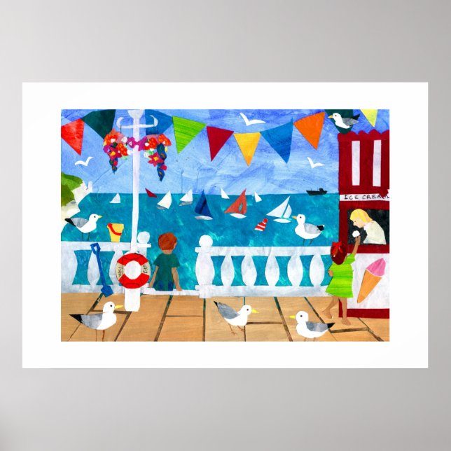 Um dia na Poster do litoral (Frente)