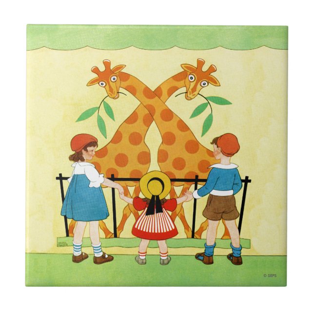 Um dia no jardim zoológico (Frente)