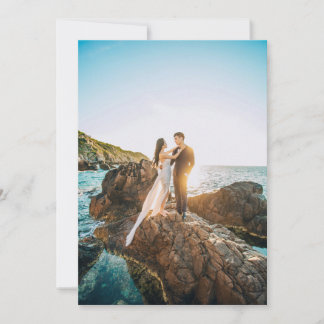 Um Dia para Lembrar - Convite de Casamento com Cor