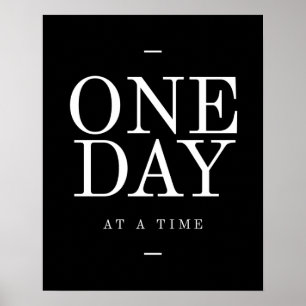 Um dia - Posters do escritório de cotação Inspirad